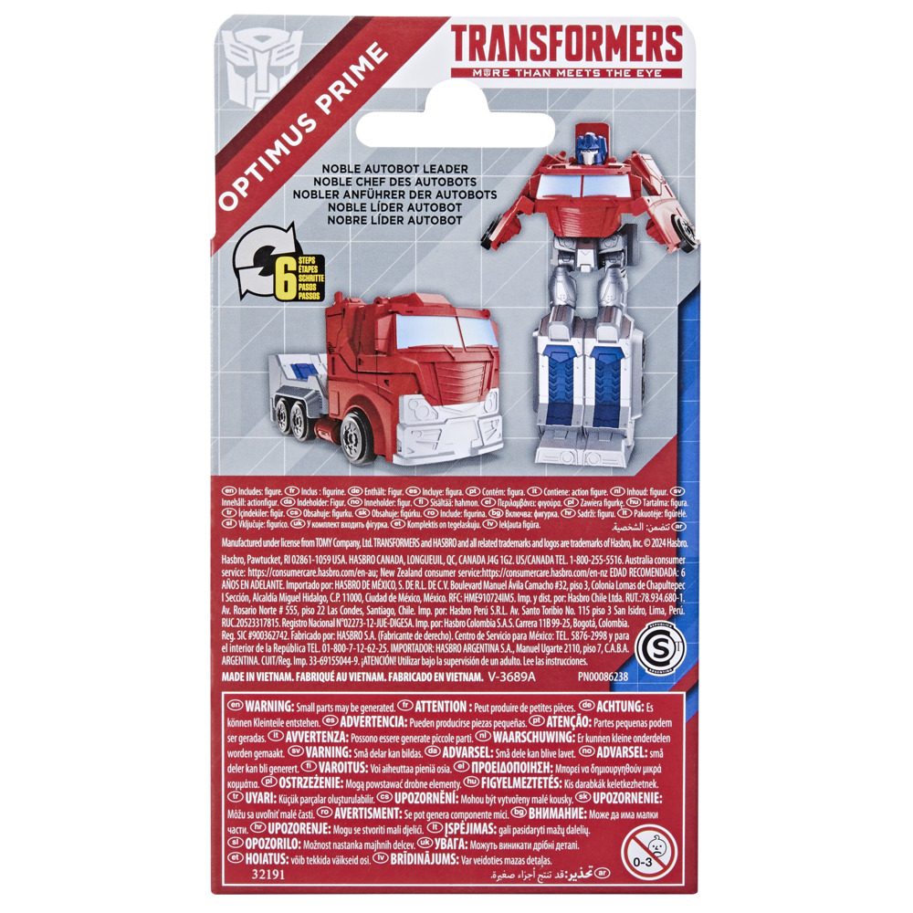 FIGURA DE ACCIÓN TRANSFORMERS AUTHENTICS BRAVO OPTIMUS PRIME - 5