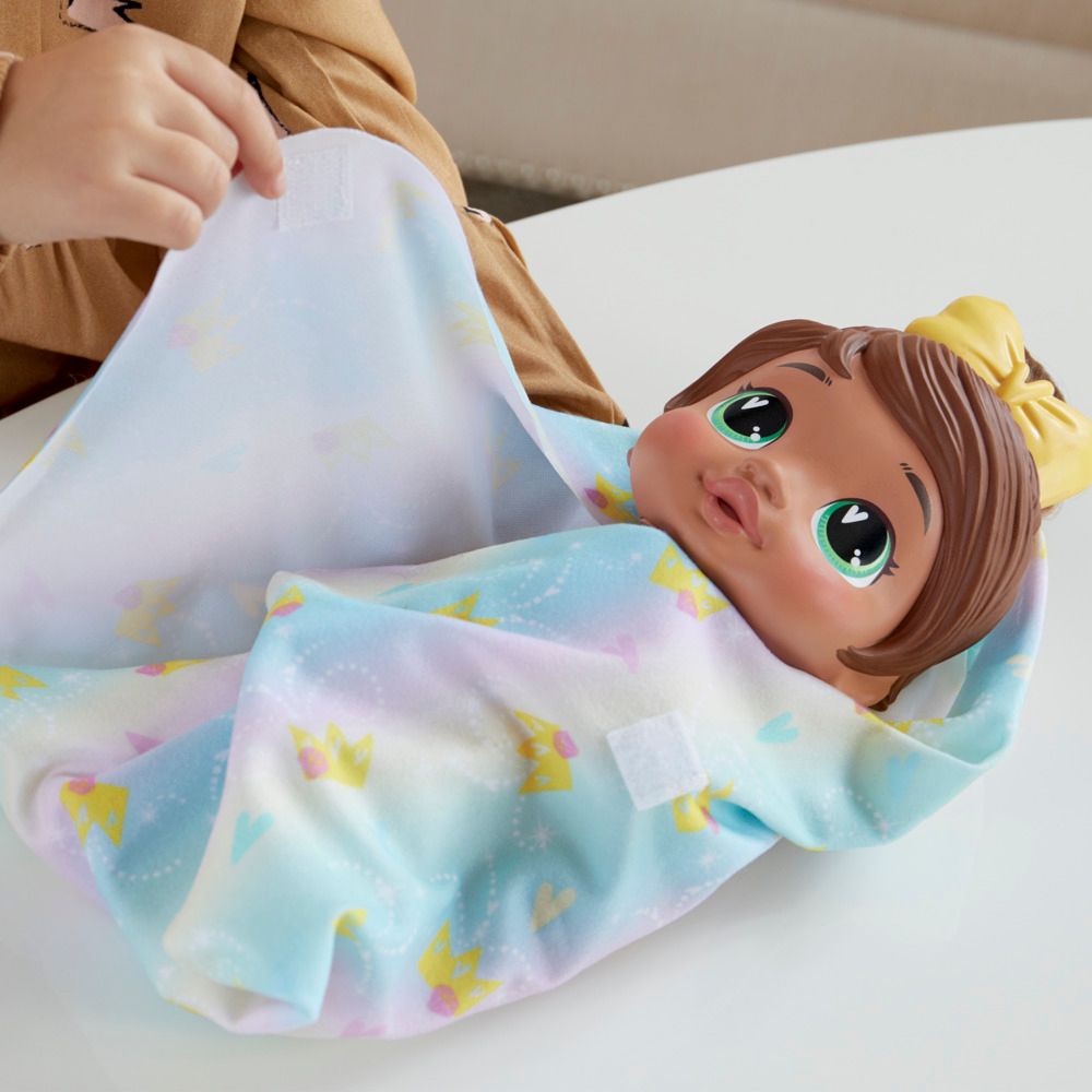 MUÑECA BABY ALIVE BURBUJAS RELAJANTES SOPHIA SPARKLE CABELLO CASTAÑO - 7