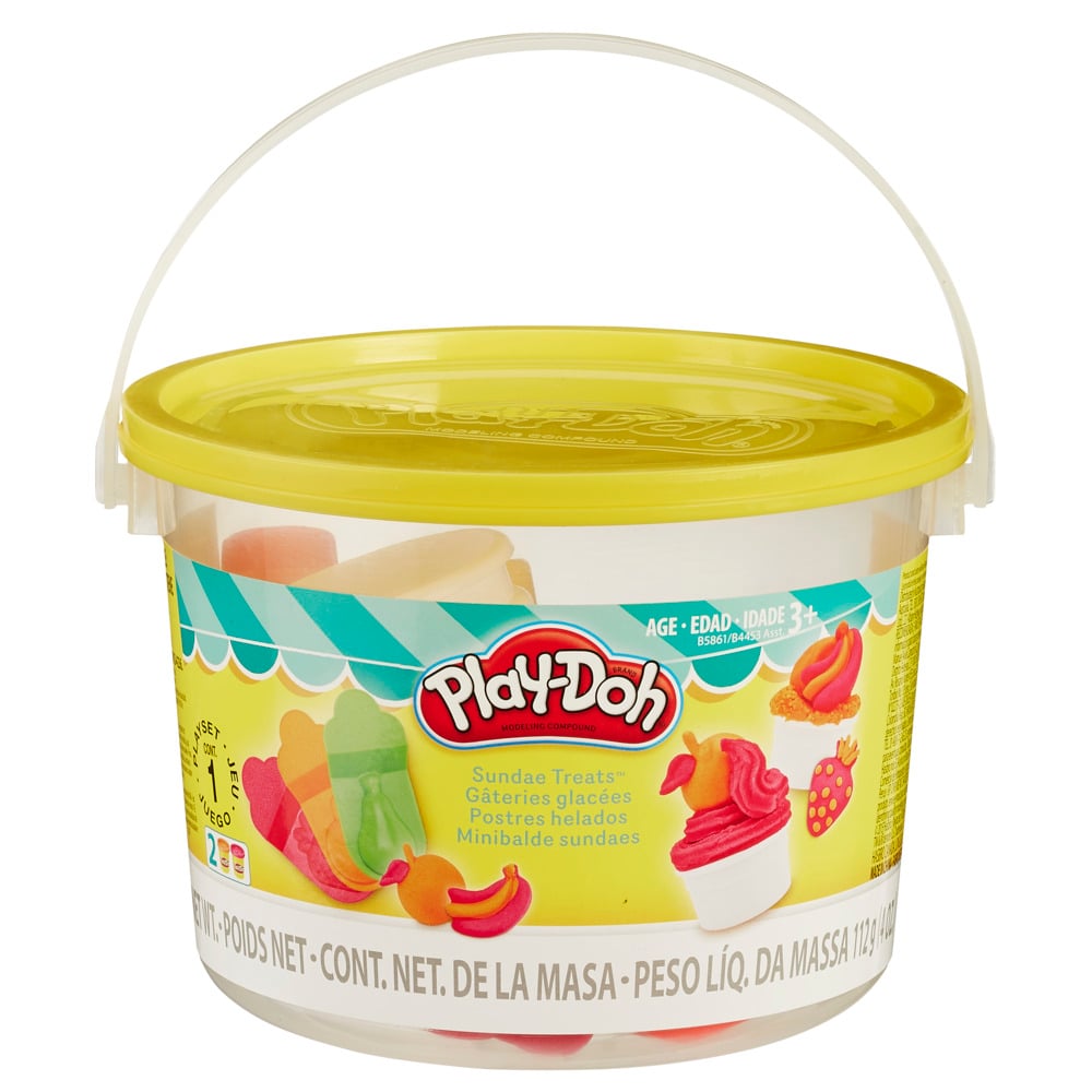 MASAS Y PLASTILINAS PLAY DOH CUBETA POSTRES HELADOS - 1