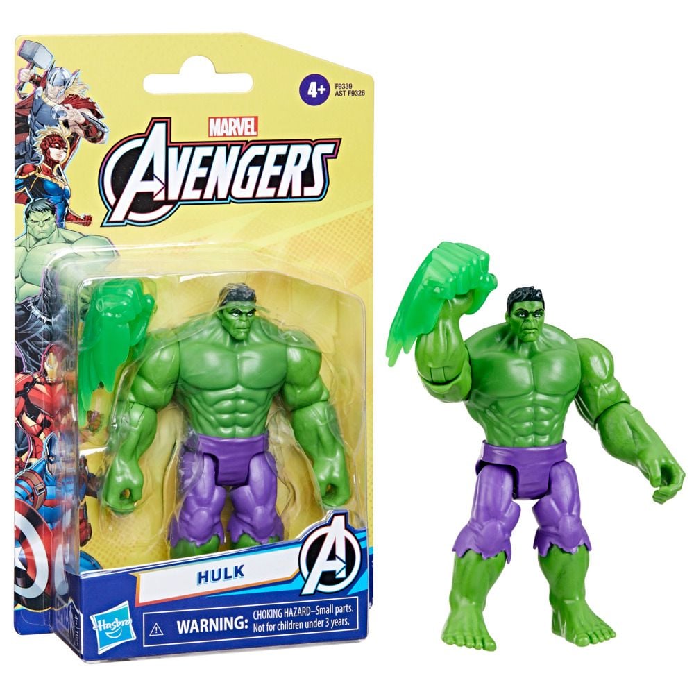 FIGURA DE ACCIÓN MARVEL AVENGERS EPIC HERO SERIES DELUXE HULK - 3