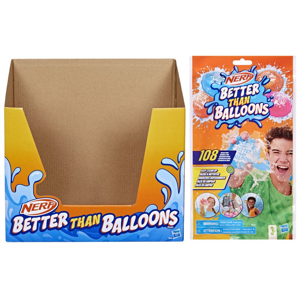 CÁPSULAS NERF BETTER THAN BALLOONS 108 CÁPSULAS - 3