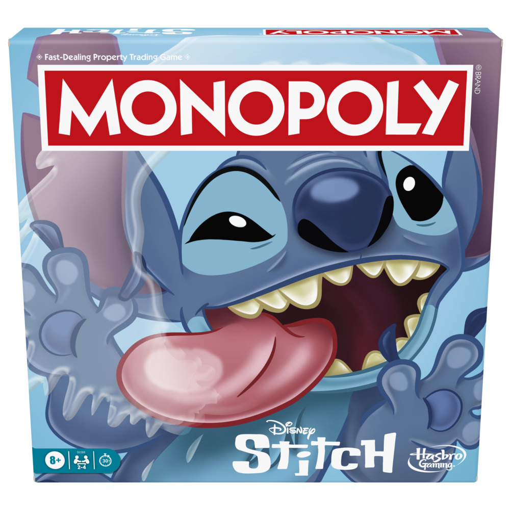 JUEGO DE MESA MONOPOLY EDICIÓN DISNEY STITCH - 1