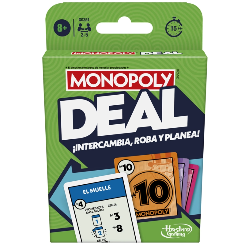 JUEGO DE MESA MONOPOLY DEAL - 1