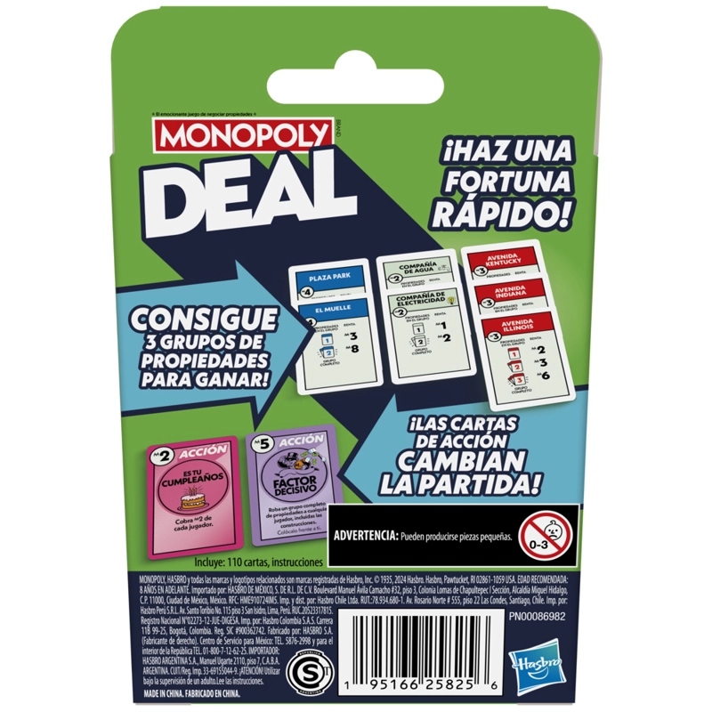 JUEGO DE MESA MONOPOLY DEAL - 4