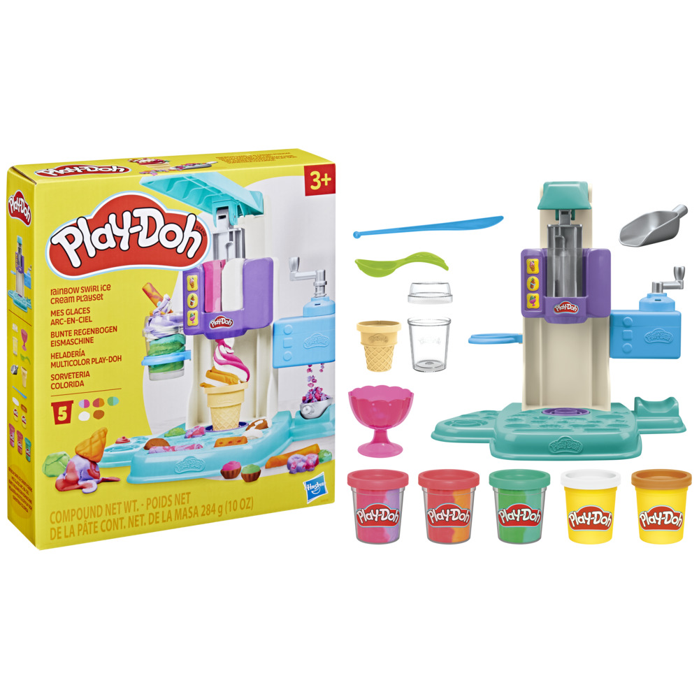 MASAS Y PLASTILINAS PLAY-DOH HELADERÍA MULTICOLOR - 3