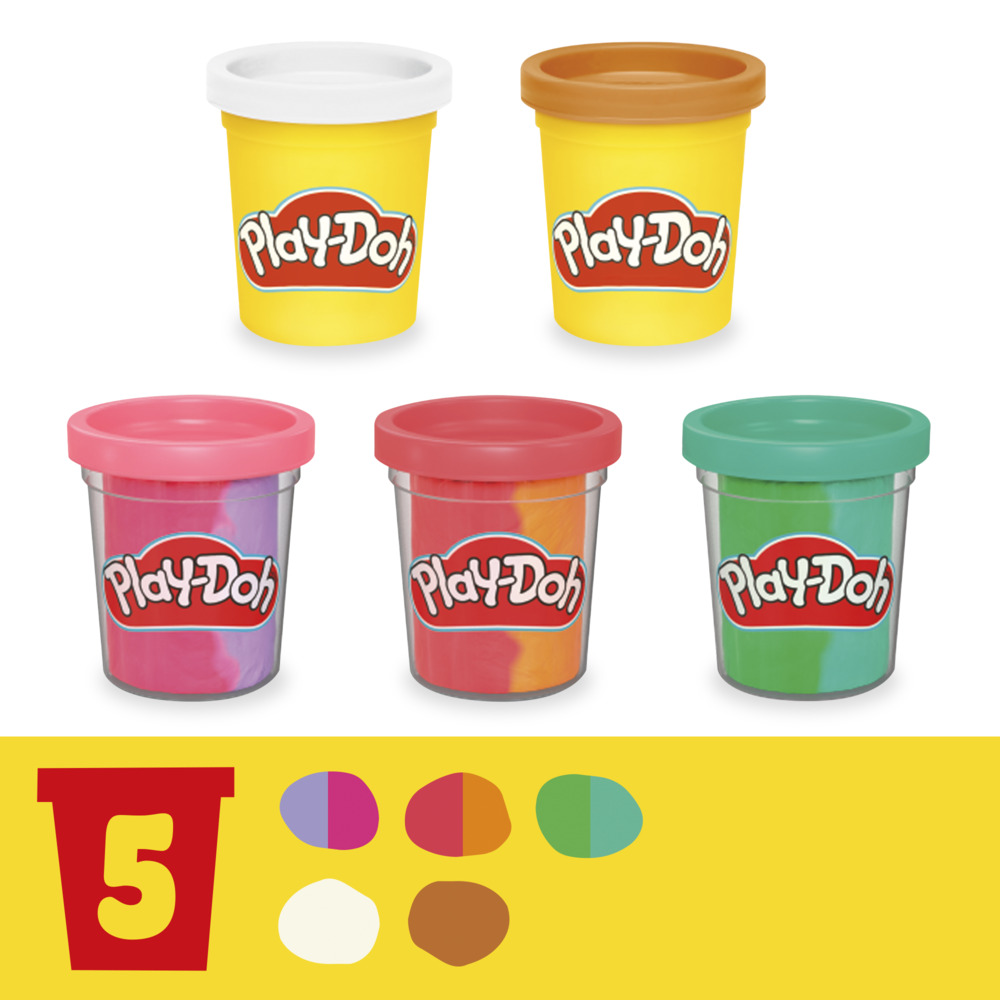 MASAS Y PLASTILINAS PLAY-DOH HELADERÍA MULTICOLOR - 5