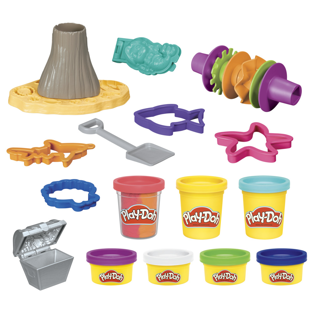 MASAS Y PLASTILINAS PLAY-DOH AVENTURA EN EL VOLCÁN DEL TESORO - 2