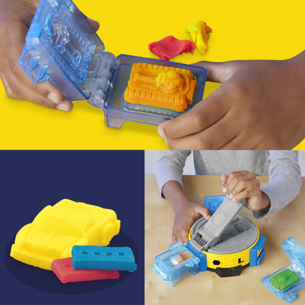 MASAS Y PLASTILINAS PLAY-DOH MARVEL SET DE JUEGO HULK APLASTA Y MOLDEA - 8