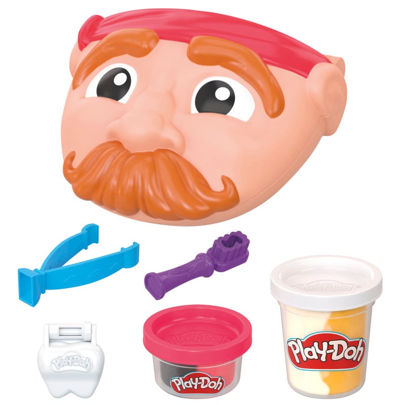 MASAS Y PLASTILINAS PLAY-DOH MINI DENTISTA BROMISTA PIRATA - 2