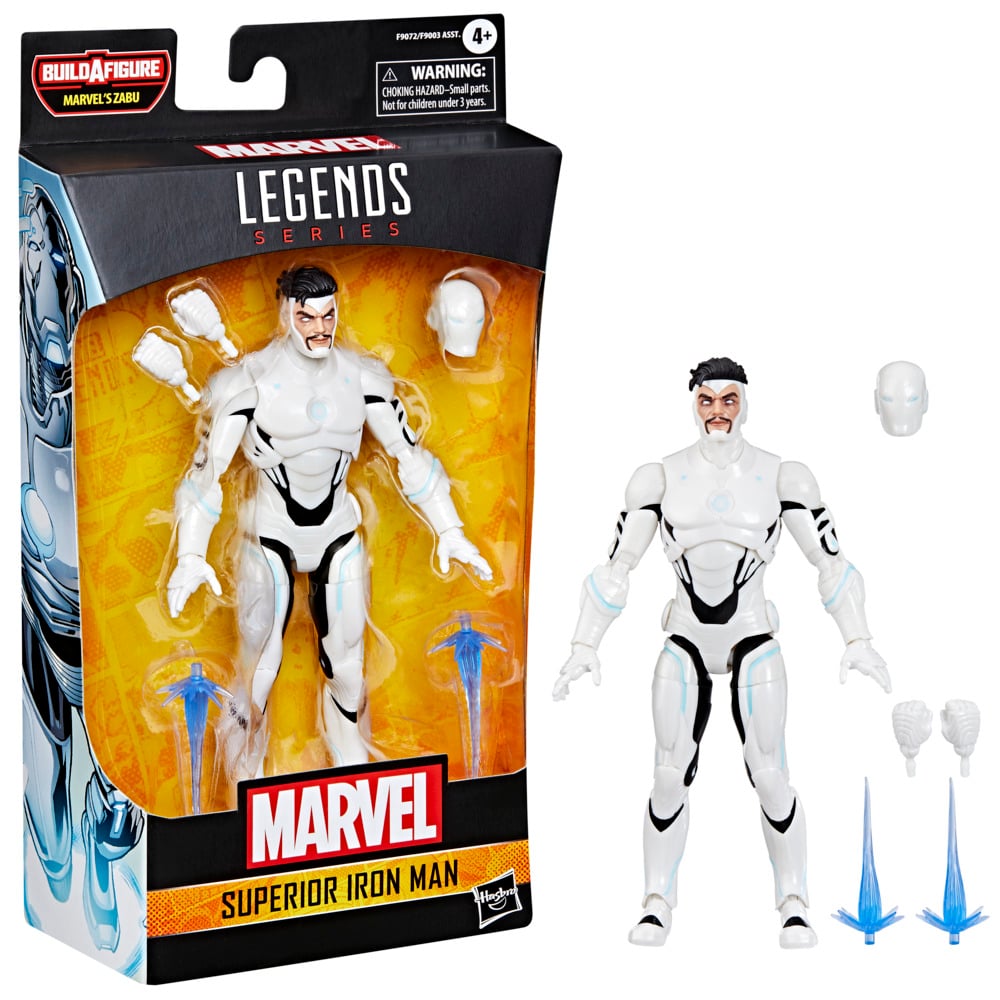 FIGURA DE ACCIÓN MARVEL LEGENDS SERIES SUPERIOR IRON MAN - 3