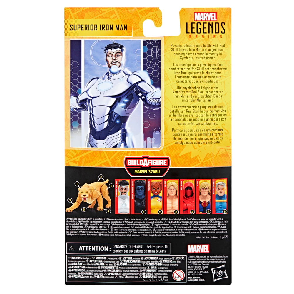 FIGURA DE ACCIÓN MARVEL LEGENDS SERIES SUPERIOR IRON MAN - 4