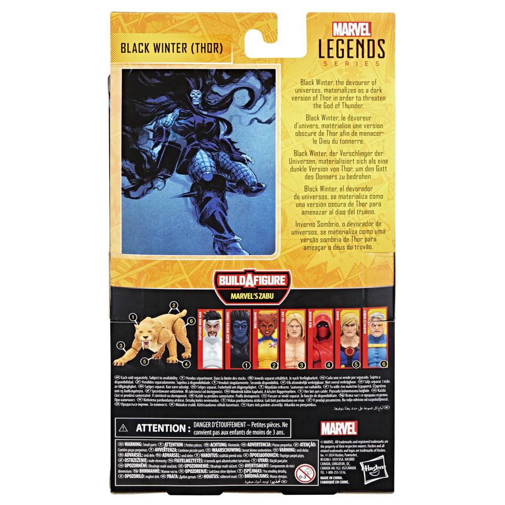 FIGURA DE ACCIÓN MARVEL LEGENDS SERIES BLACK WINTER (THOR) - 4