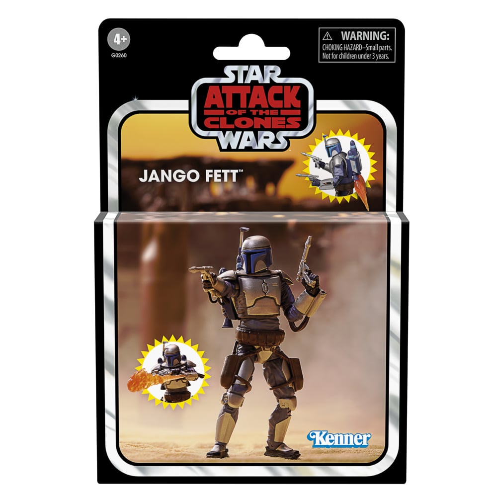 FIGURA DE ACCIÓN STAR WARS VINTAGE JANGO FETT - 2