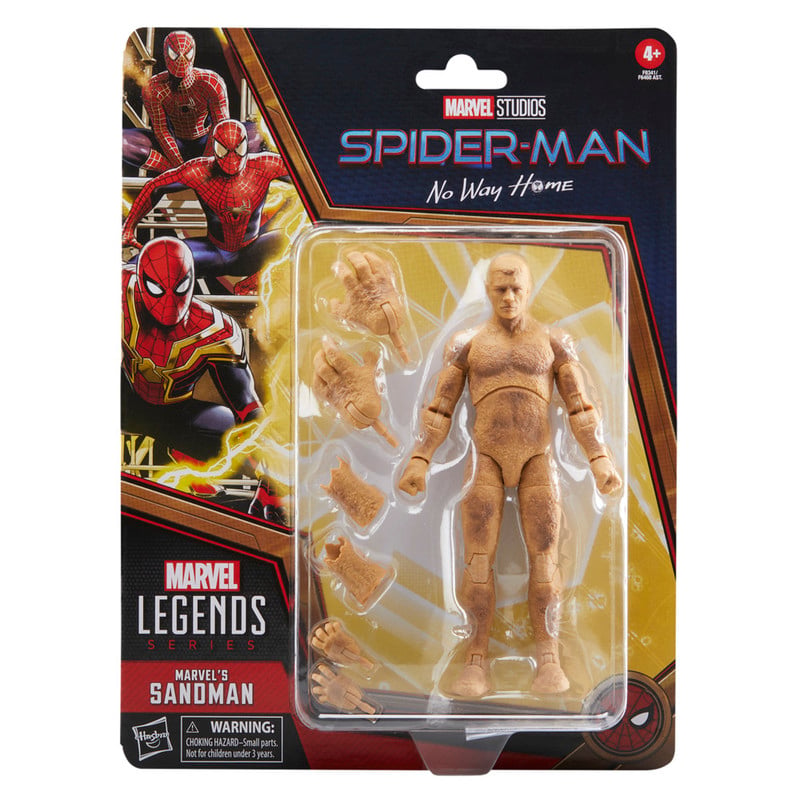 FIGURA DE ACCIÓN MARVEL SPIDERMAN LEGENDS SERIES SANDMAN - 2