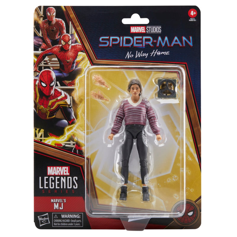 FIGURA DE ACCIÓN MARVEL SPIDERMAN LEGENDS SERIES SIN CAMINO A CASA MJ - 2