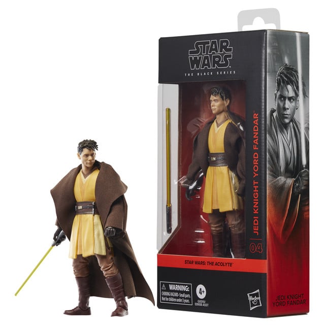 FIGURA DE ACCIÓN STAR WARS THE BLACK SERIES THE ACOLYTE JEDI KNIGHT YORD FANDAR - 3