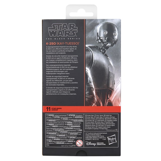 FIGURA DE ACCIÓN STAR WARS BLACK SERIES ANDOR K-2SO (KAY-TUESSO) - 4