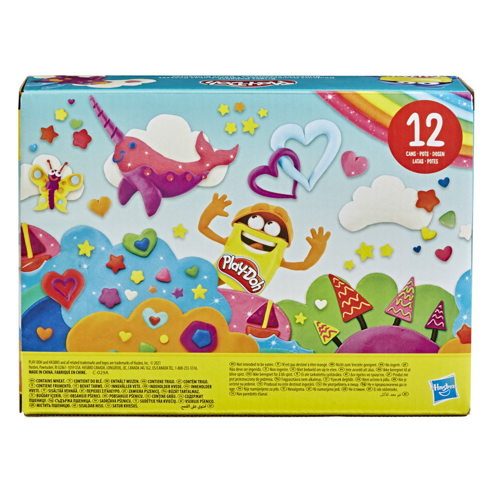 MASAS Y PLASTILINAS PLAY DOH SET BRILLANTES CREACIONES - 4