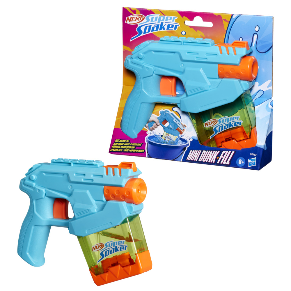 LANZADOR NERF SUPER SOAKER MINI DUNK-FILL - 3
