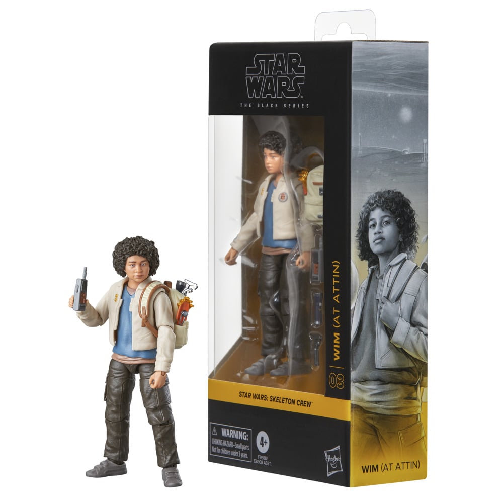 FIGURA DE ACCIÓN STAR WARS THE BLACK SERIES SKELETON CREW WIM (AT ATTIN) - 3