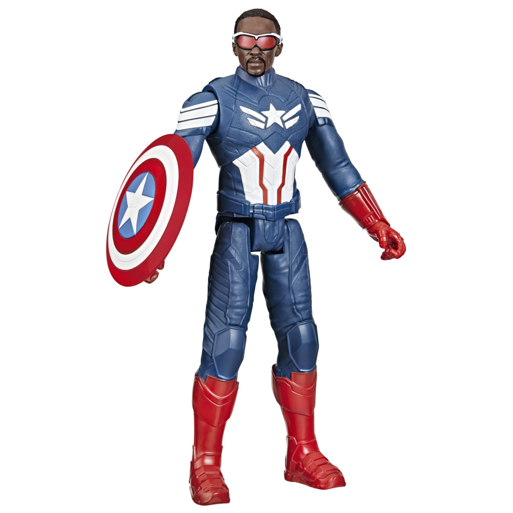 FIGURA ACCIÓN MARVEL TITAN HERO SERIES BRAVE NEW WORLD CAPITÁN AMÉRICA - 2