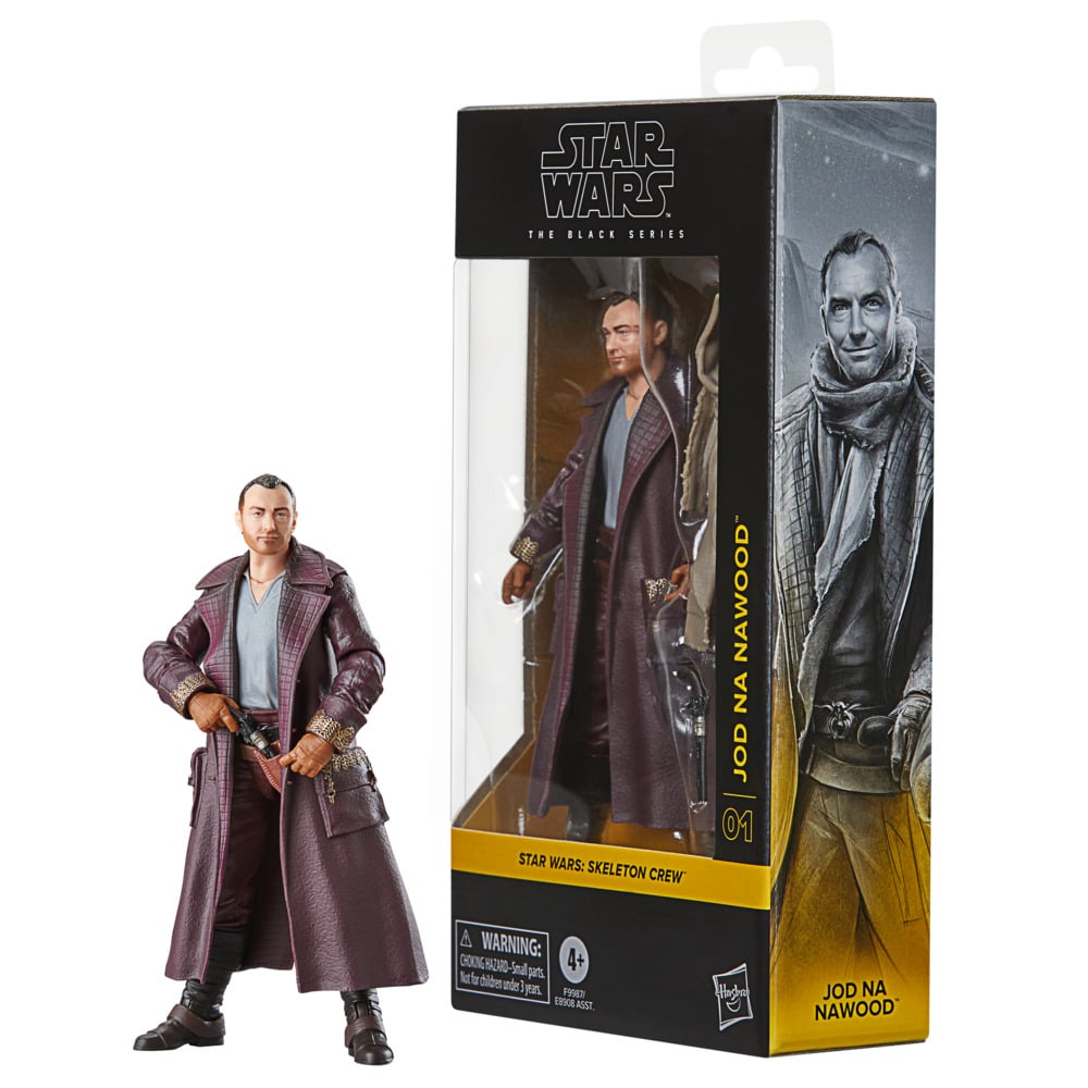 FIGURA DE ACCIÓN STAR WARS THE BLACK SERIES SKELETON CREW JOD NA NAWOOD - 3