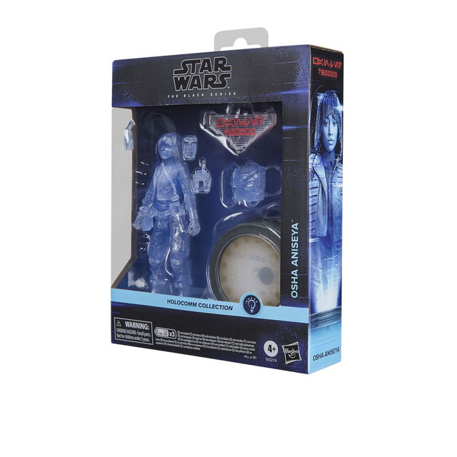 FIGURA ACCIÓN STAR WARS THE BLACK SERIES HOLOCOMM OSHA ANISEYA - 3