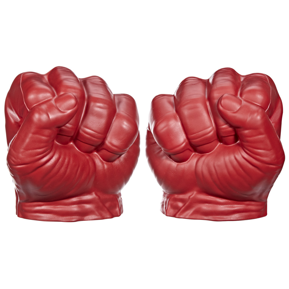 GUANTE MARVEL AVENGERS CAPITÁN AMÉRICA BRAVE NEW WORLD SÚPER PUÑOS GAMMA HULK ROJO - 1