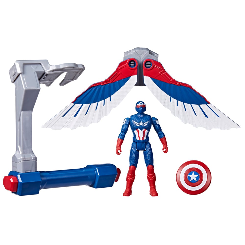FIGURA DE ACCIÓN MARVEL EPIC HERO SERIES BRAVE NEW WORLD VUELO CONTROLADO CAPITÁN AMÉRICA - 1