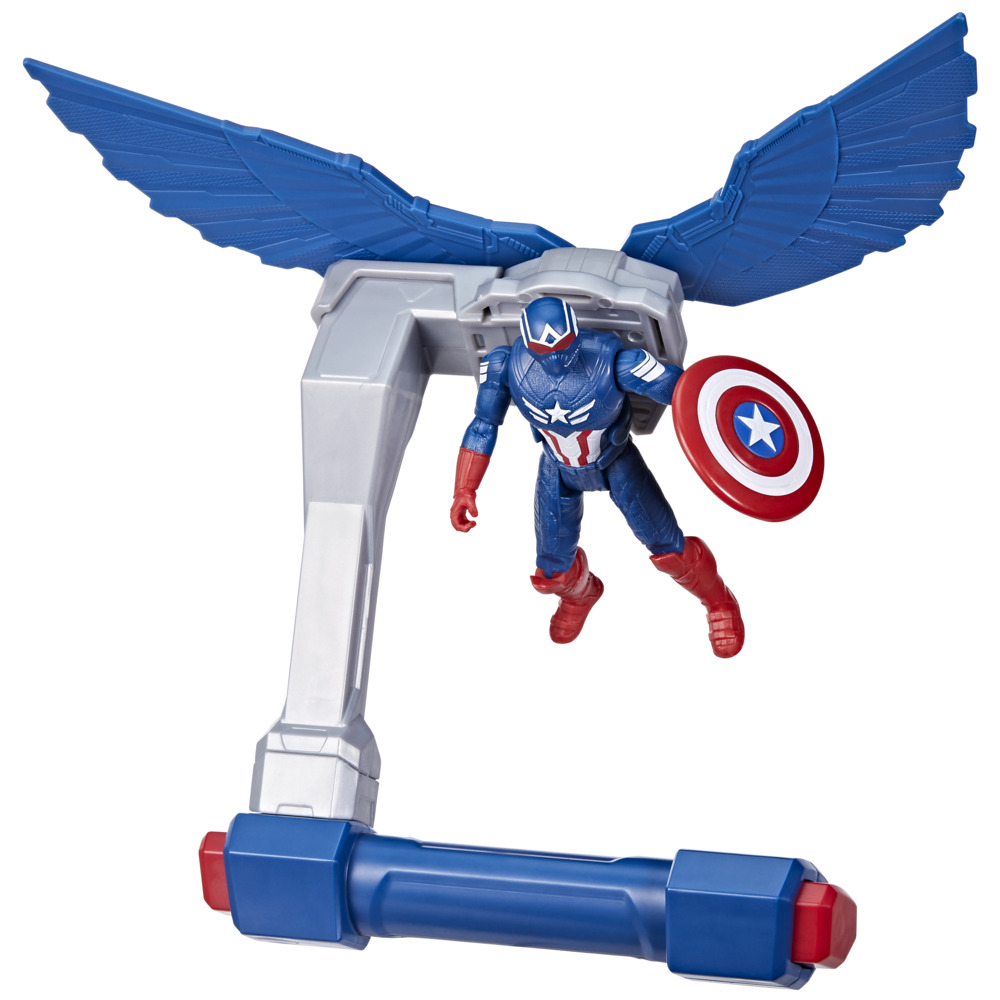 FIGURA DE ACCIÓN MARVEL EPIC HERO SERIES BRAVE NEW WORLD VUELO CONTROLADO CAPITÁN AMÉRICA - 5