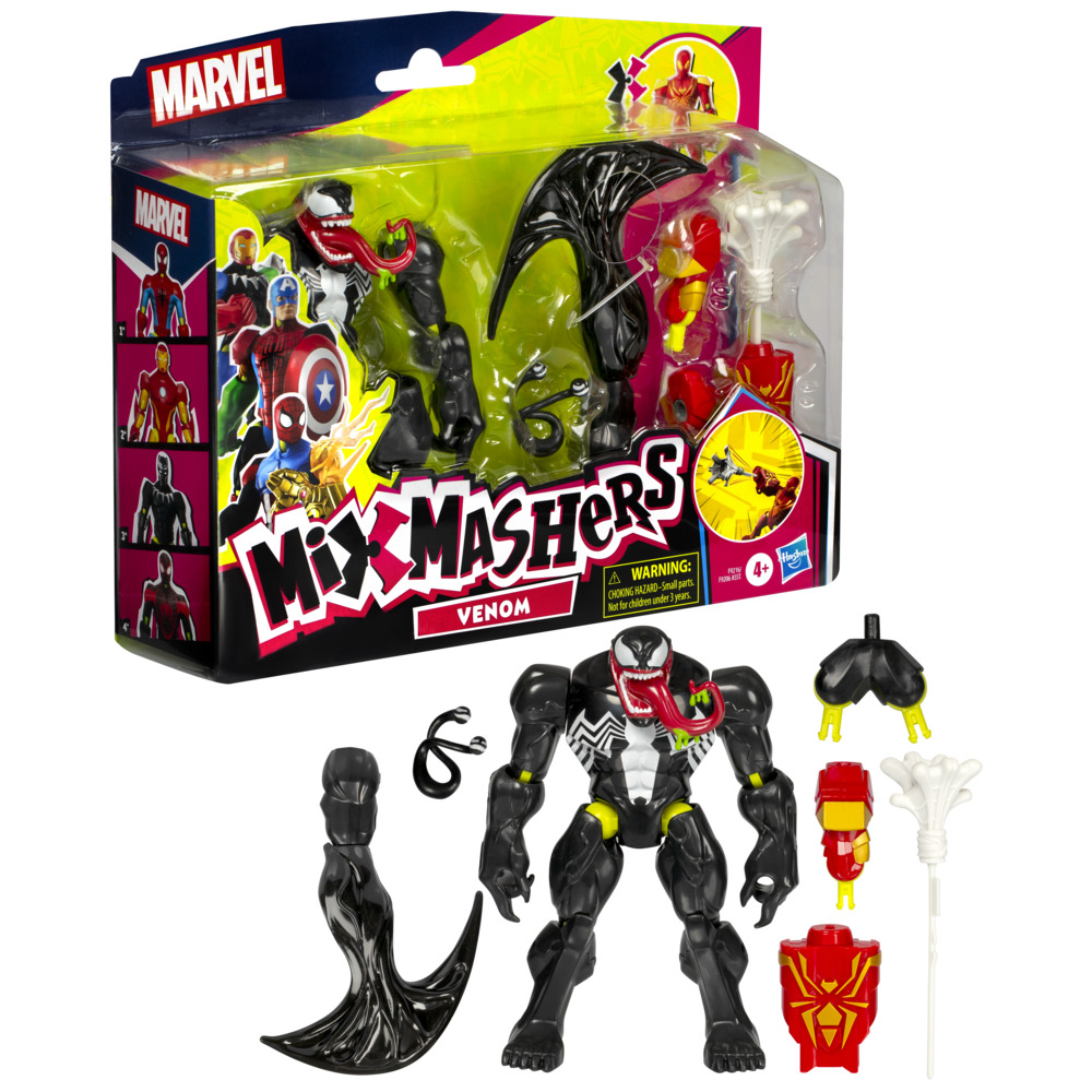 FIGURA DE ACCIÓN SPIDERMAN MIXMASHERS VENOM - 3