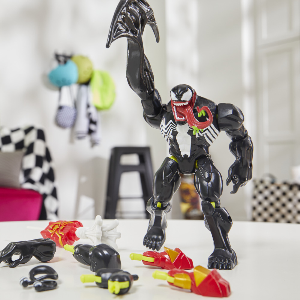 FIGURA DE ACCIÓN SPIDERMAN MIXMASHERS VENOM - 8