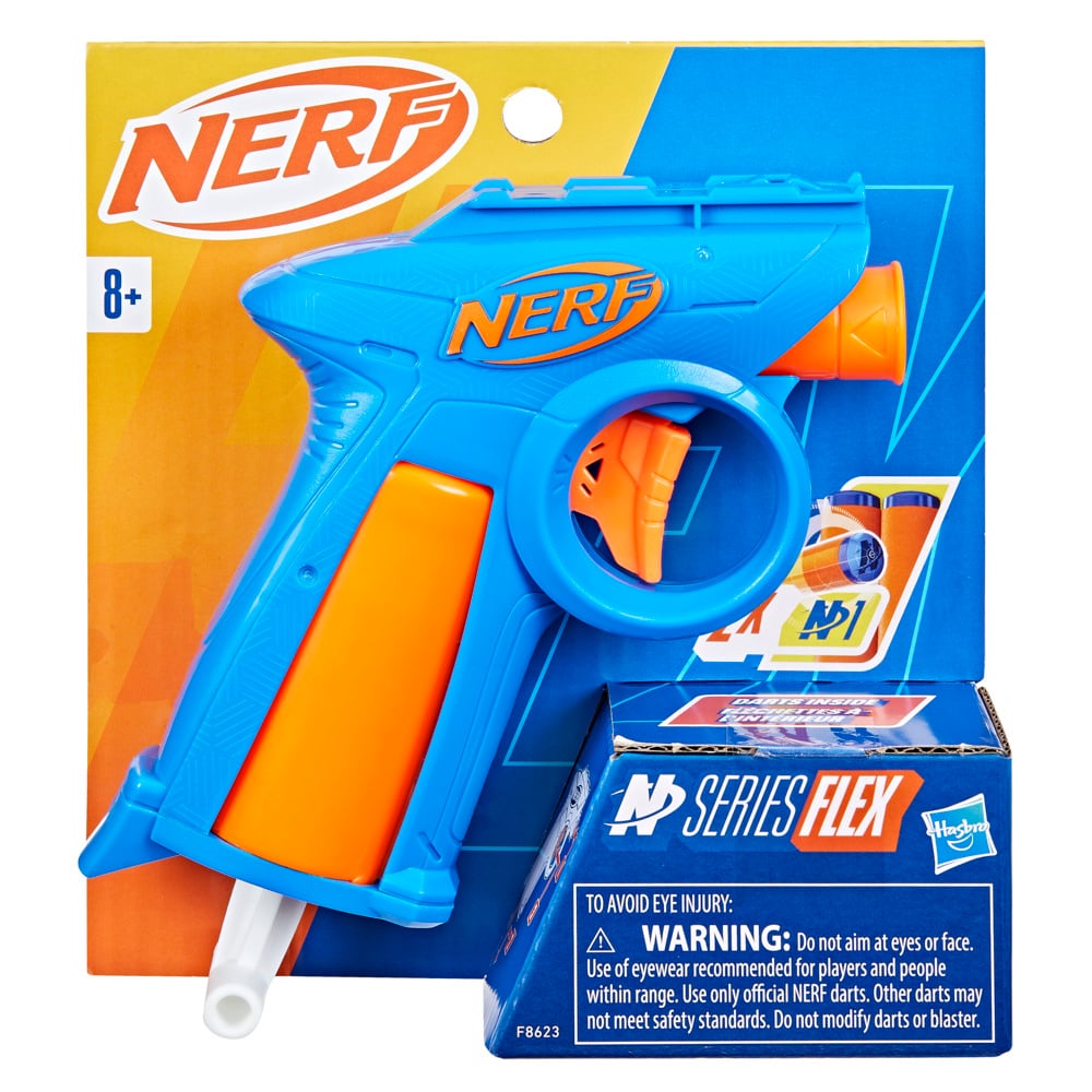 LANZADOR NERF N SERIES FLEX 2 DARDOS - 2