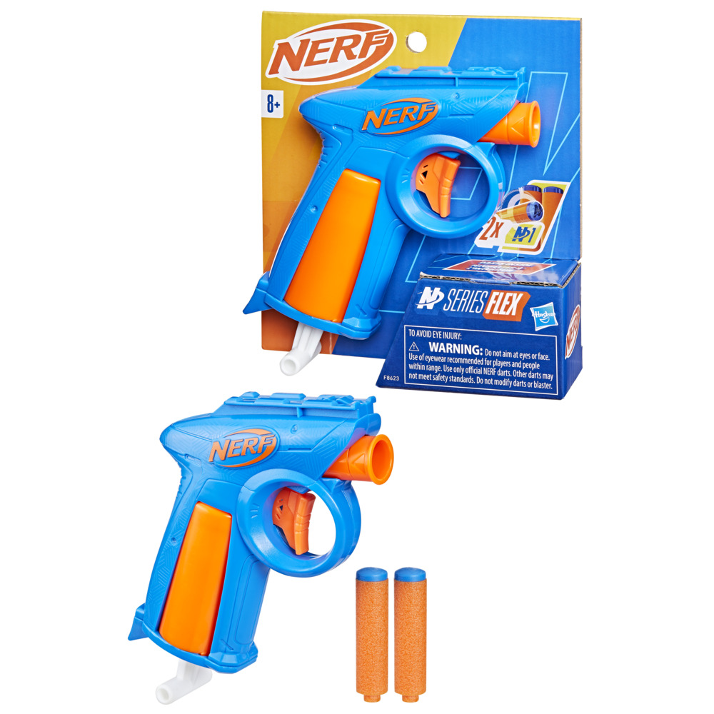 LANZADOR NERF N SERIES FLEX 2 DARDOS - 3