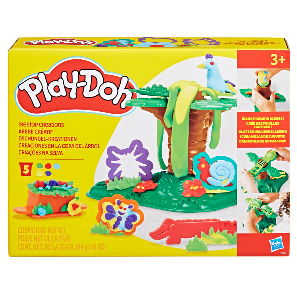 SET DE MASA MOLDEABLE PLAY DOH CREACIONES EN LA COPA DEL ÁRBOL - 1