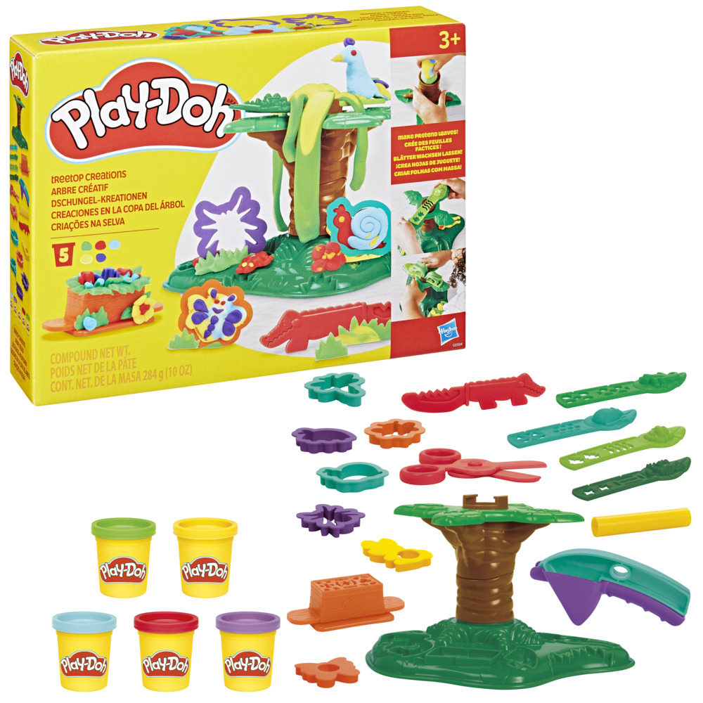 SET DE MASA MOLDEABLE PLAY DOH CREACIONES EN LA COPA DEL ÁRBOL - 3
