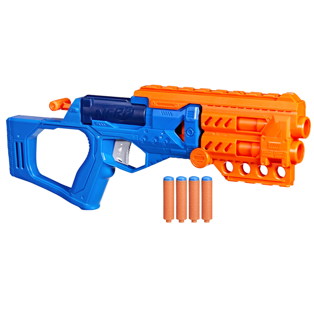 LANZADOR NERF N SERIES TOPBREAKER 4 DARDOS - 1