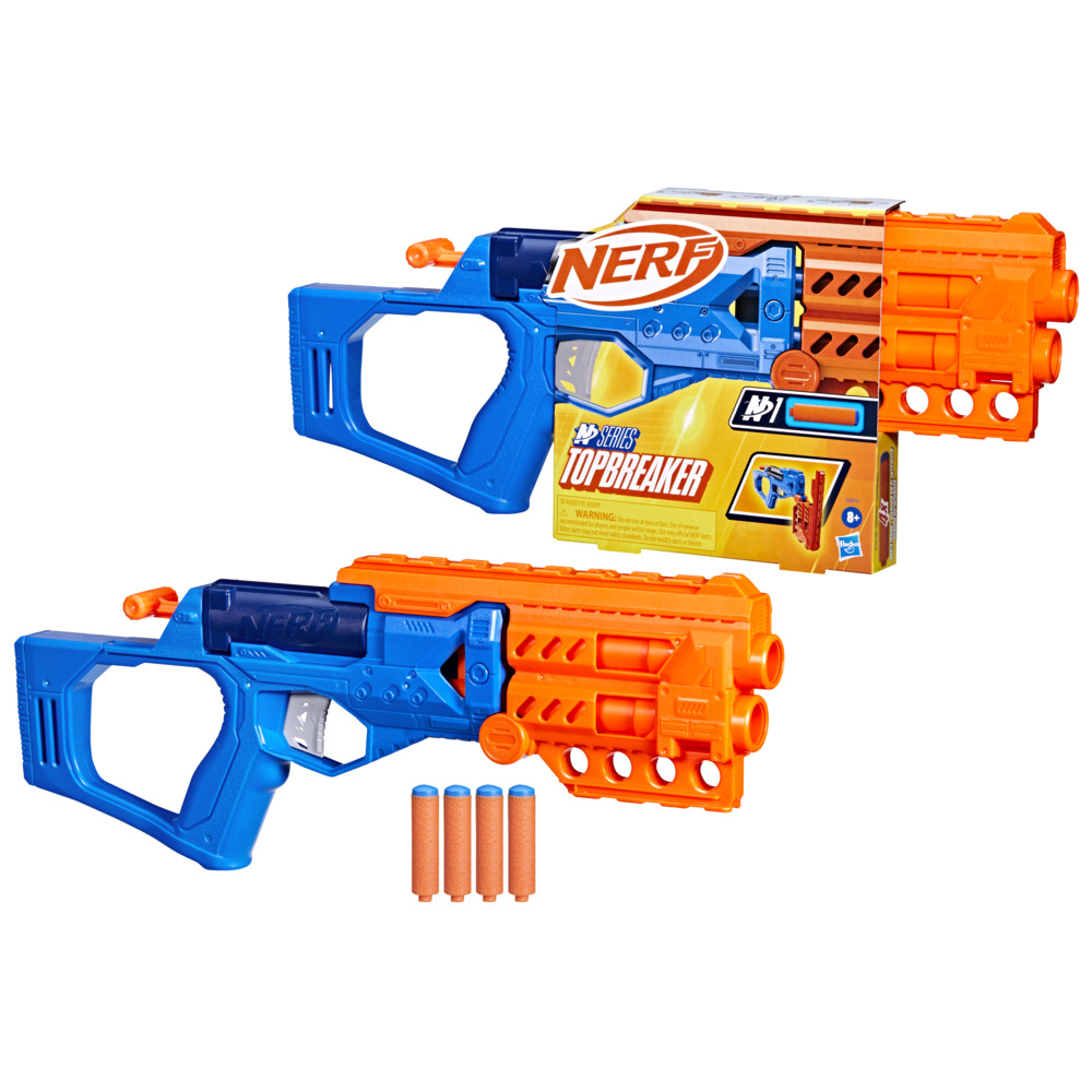 LANZADOR NERF N SERIES TOPBREAKER 4 DARDOS - 3