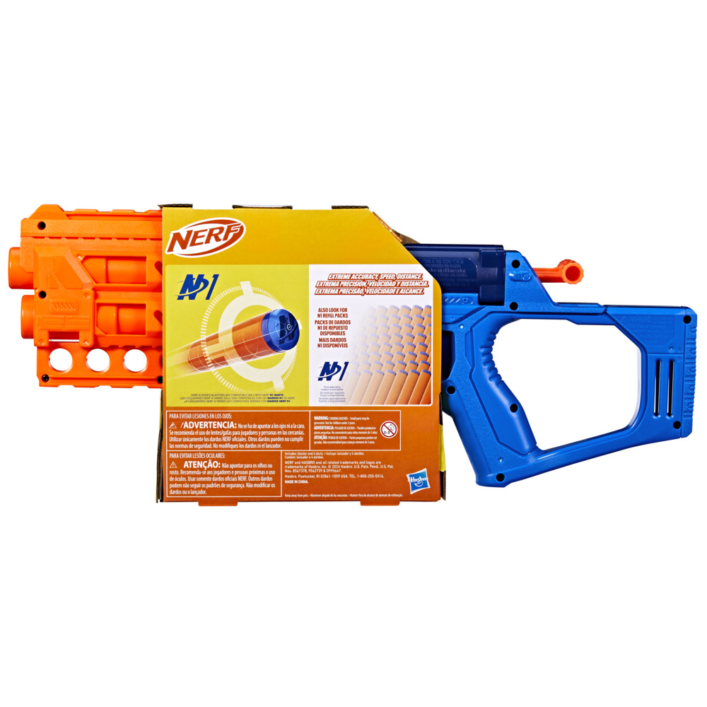 LANZADOR NERF N SERIES TOPBREAKER 4 DARDOS - 4