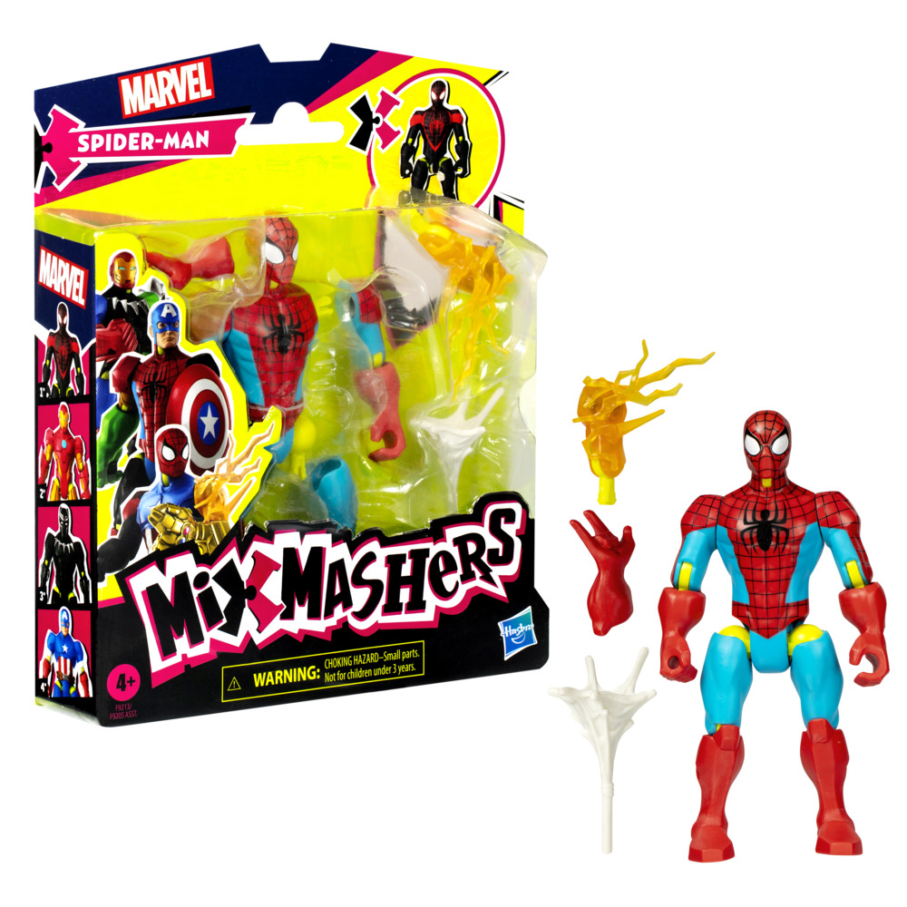 FIGURA DE ACCIÓN SPIDERMAN MIXMASHERS SPIDER-MAN - 3