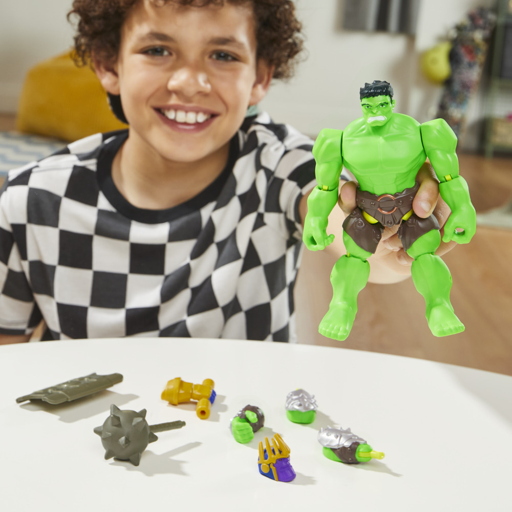 FIGURA DE ACCIÓN MARVEL AVENGERS MIXMASHERS HULK - 6