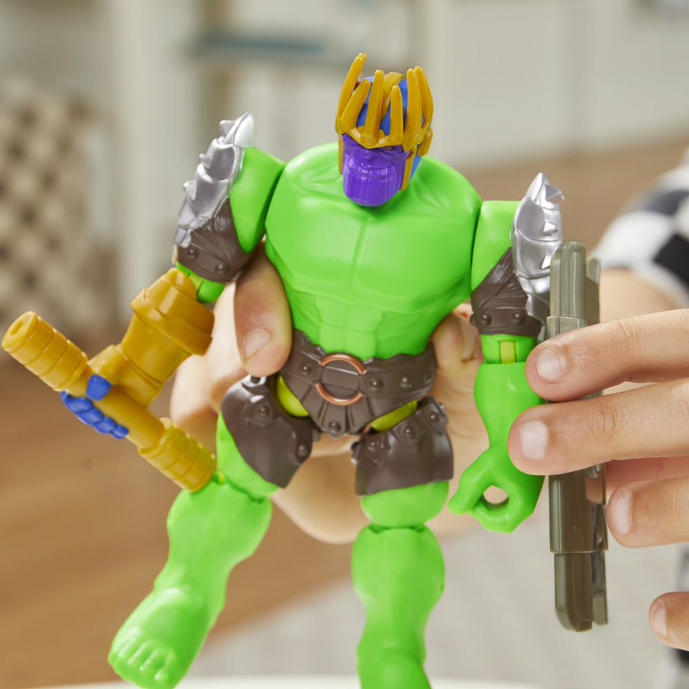 FIGURA DE ACCIÓN MARVEL AVENGERS MIXMASHERS HULK - 7