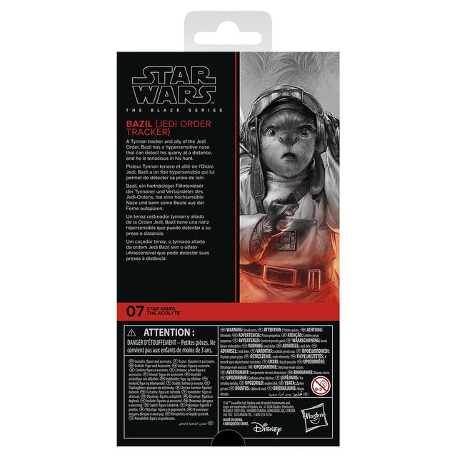 FIGURA DE ACCIÓN STAR WARS BLACK SERIES THE ACOLYTE BAZIL (JEDI ORDER TRACKER) - 4