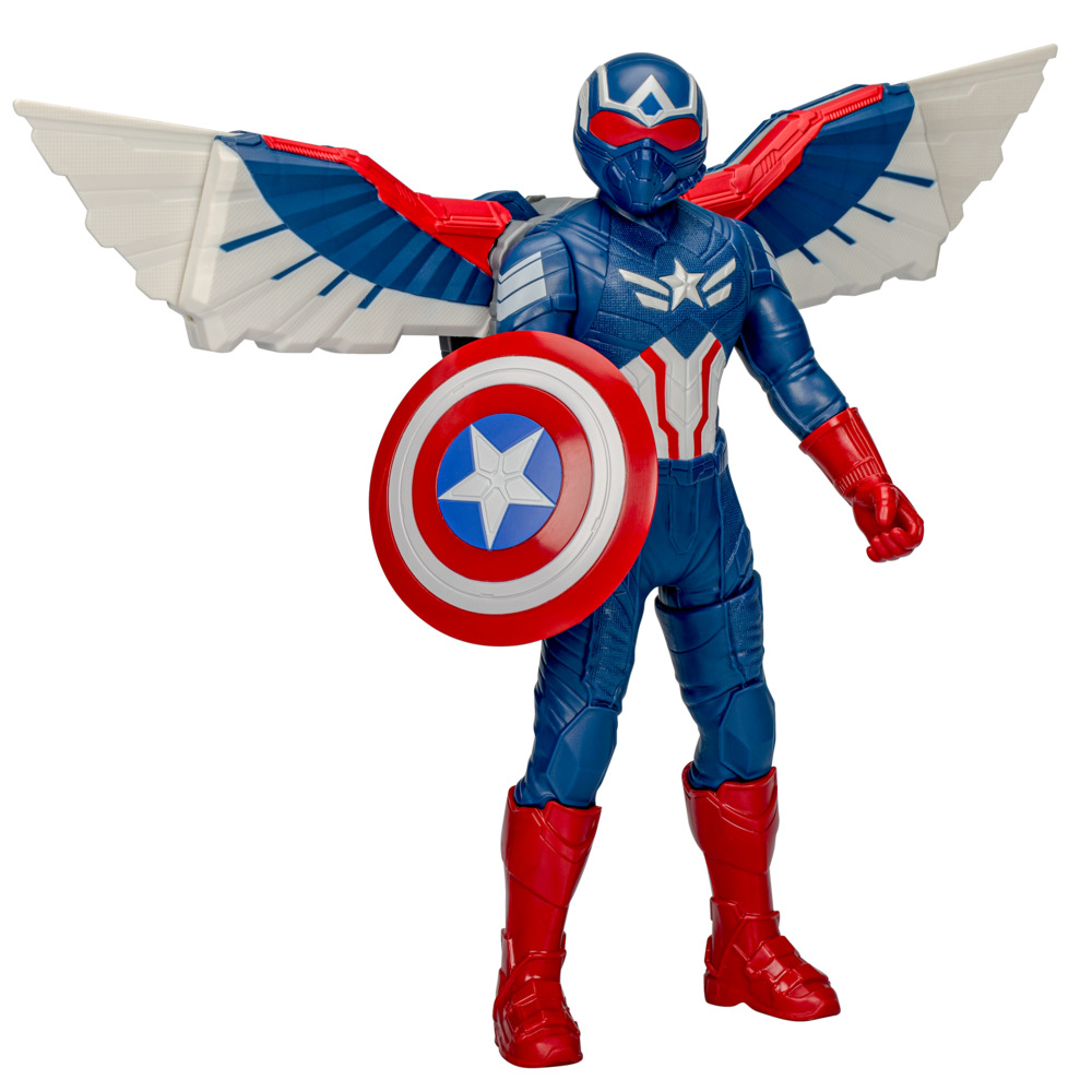 FIGURA DE ACCIÓN MARVEL AVENGERS BRAVE NEW WORLD MODO VUELO CAPITÁN AMÉRICA - 5