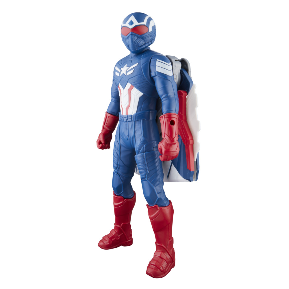 FIGURA DE ACCIÓN MARVEL AVENGERS BRAVE NEW WORLD MODO VUELO CAPITÁN AMÉRICA - 6