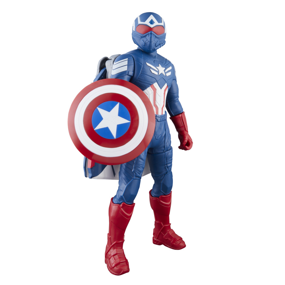 FIGURA DE ACCIÓN MARVEL AVENGERS BRAVE NEW WORLD MODO VUELO CAPITÁN AMÉRICA - 7