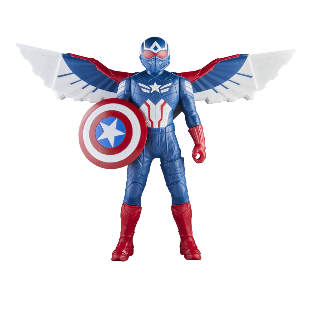 FIGURA DE ACCIÓN MARVEL AVENGERS BRAVE NEW WORLD MODO VUELO CAPITÁN AMÉRICA - 8