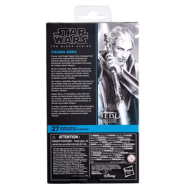 FIGURA DE ACCIÓN STAR WARS BLACK SERIES JEDI SURVIVOR DAGAN GERA - 4