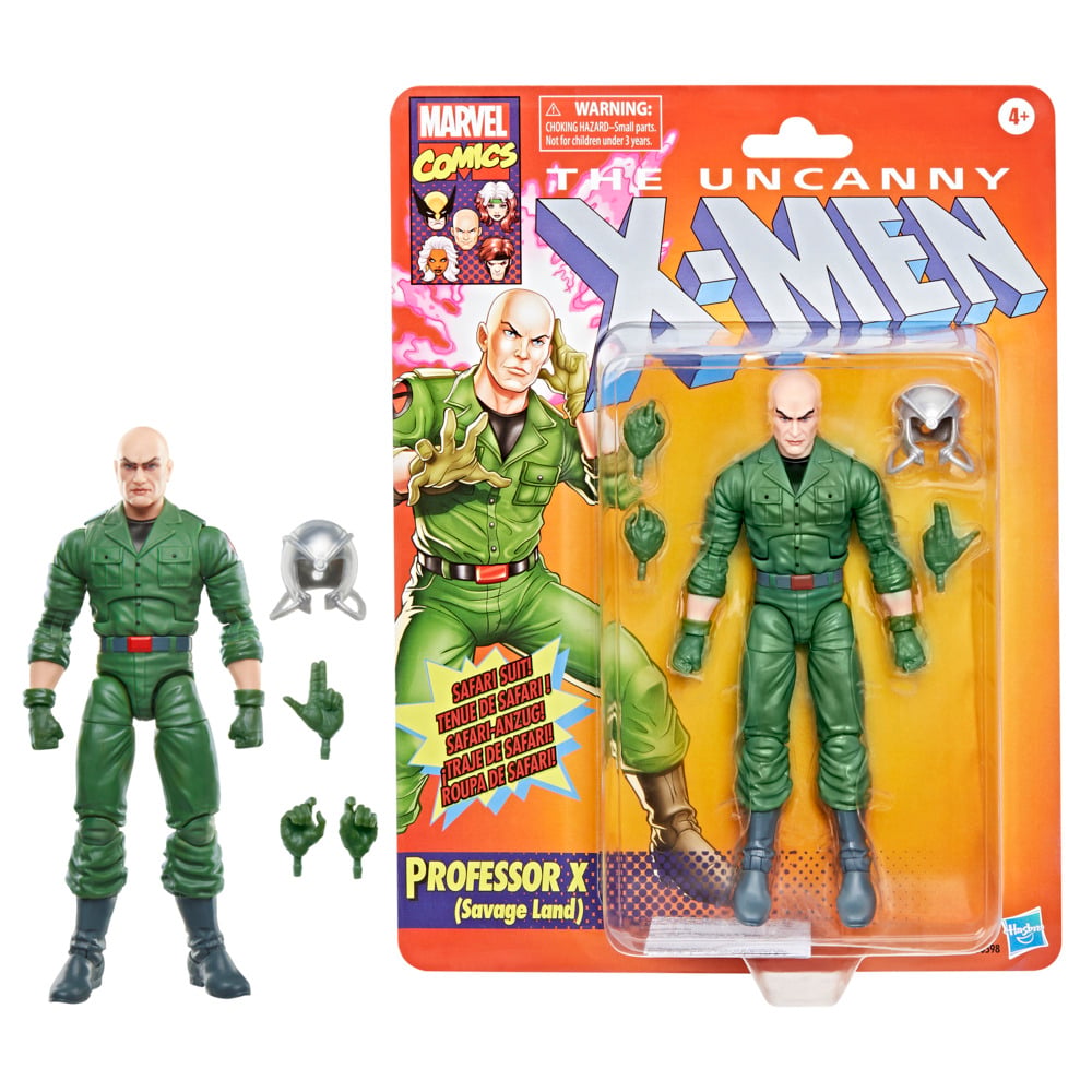 FIGURA DE ACCIÓN MARVEL LEGENDS SERIES X-MEN PROFESSOR X (SAVAGE LAND) - 3