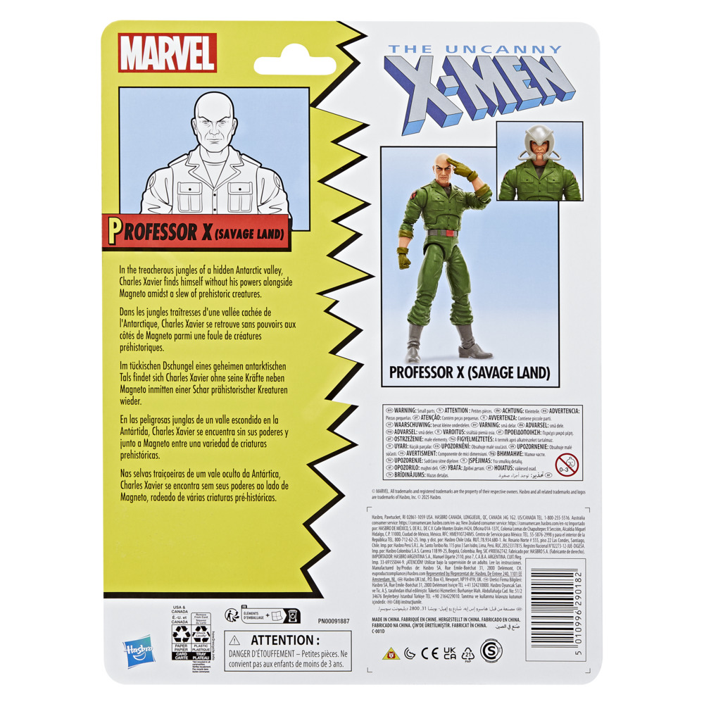 FIGURA DE ACCIÓN MARVEL LEGENDS SERIES X-MEN PROFESSOR X (SAVAGE LAND) - 4